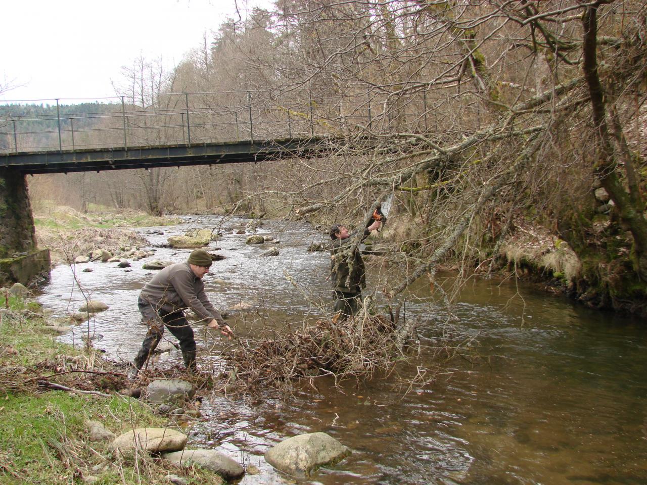 Nettoyage de rivière le 1er Mars 2014