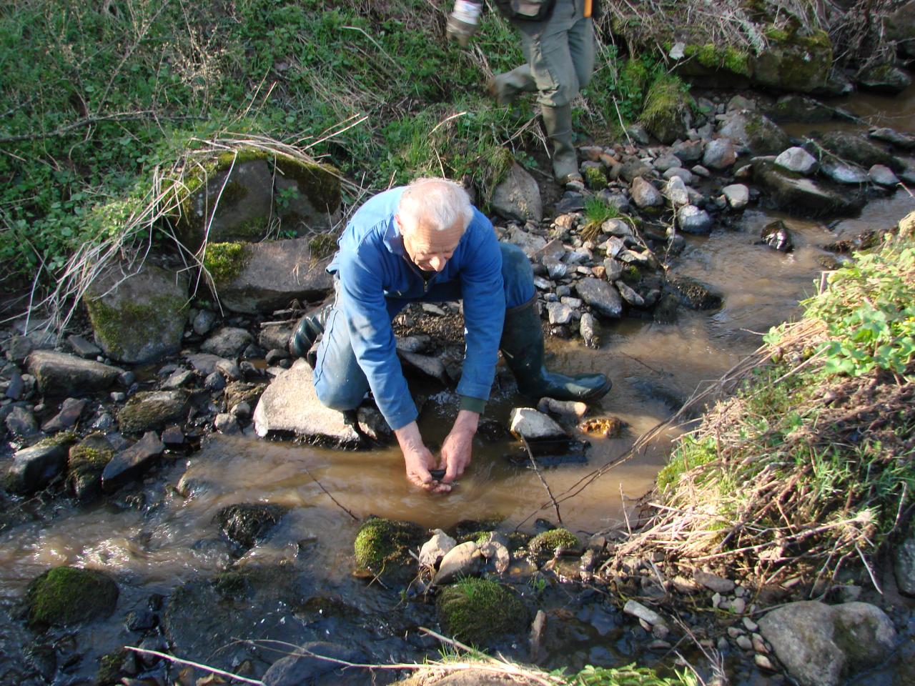 Nettoyage de l'Auze le 12 Avril 2014