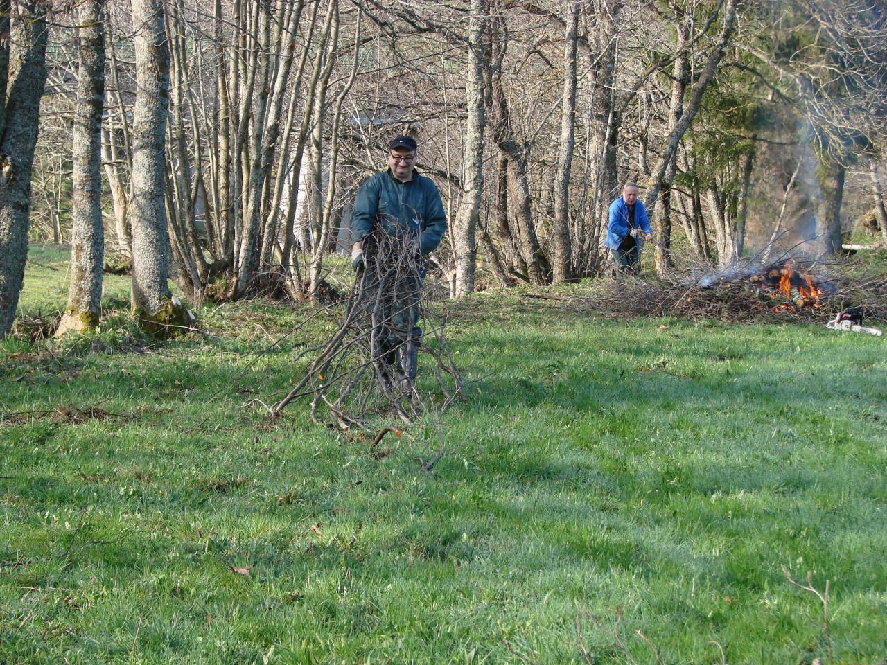 Nettoyage de l'Auze le 12 Avril 2014