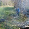 Nettoyage de l'Auze le 12 Avril 2014
