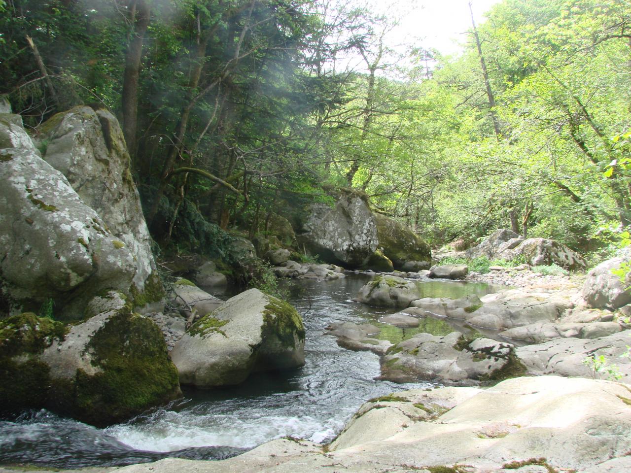 Visite technique de la rivière AUZE le 21/05/2014