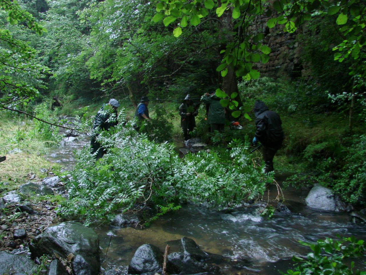 Nettoyage du Ramel aux Six Ponts