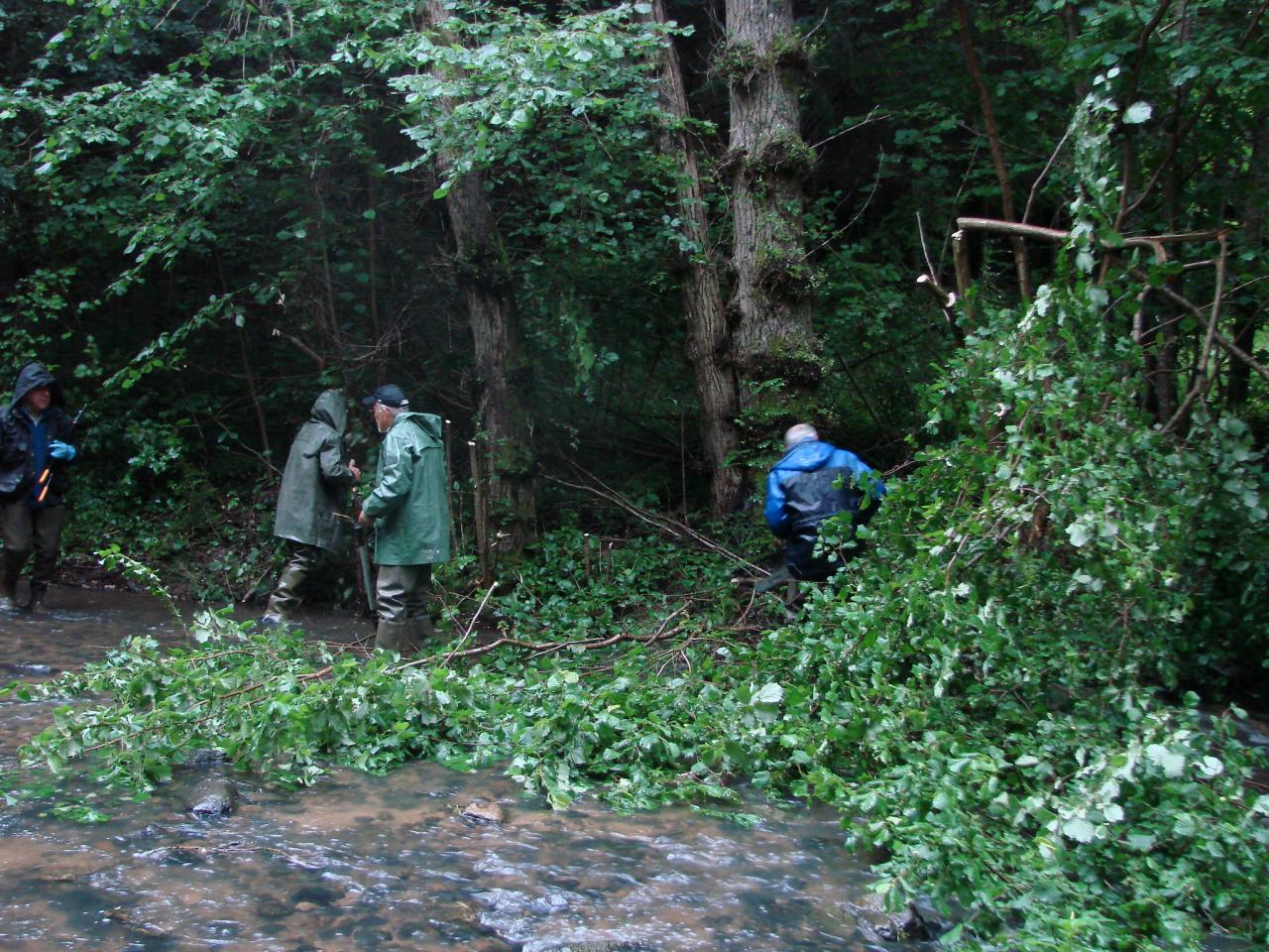 Nettoyage du Ramel aux Six Ponts