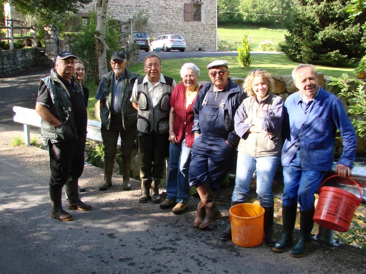 Alevinage touristique le 20 août 2014