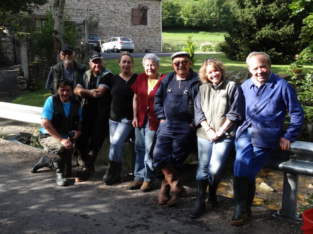 Alevinage touristique le 20 août 2014